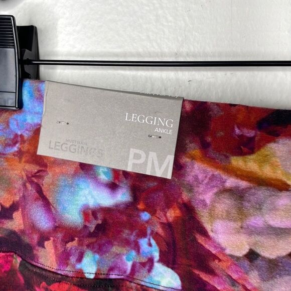 Soft Surroundings Womens Size PM Must Have Giardino Leggings Piera Purple - Picture 5 of 9